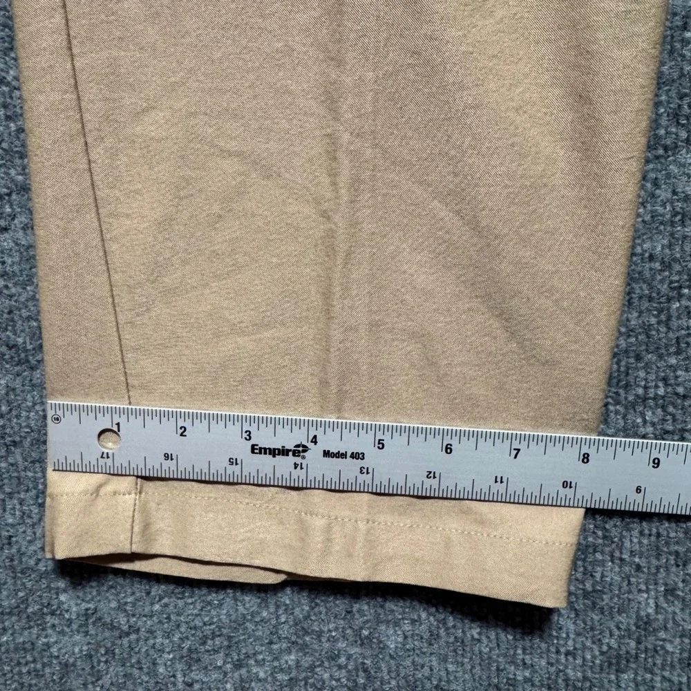 Adidas Ultimate 365 Pants 38x30 Khaki Tan Stretch Performance Straight Leg Chino